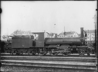 Locomotive de train de voyageurs n° 1445 du type B 3/4 des Chemins de fer fédéraux suisses